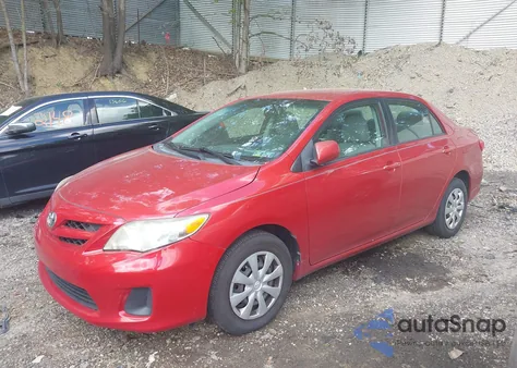 2011 Toyota Corolla Le из США, поврежденный, VIN 2T1BU4EE0BC687496